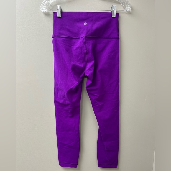 Lululemon Wunder Under Violet Purple Leggings - Picture 2 of 4